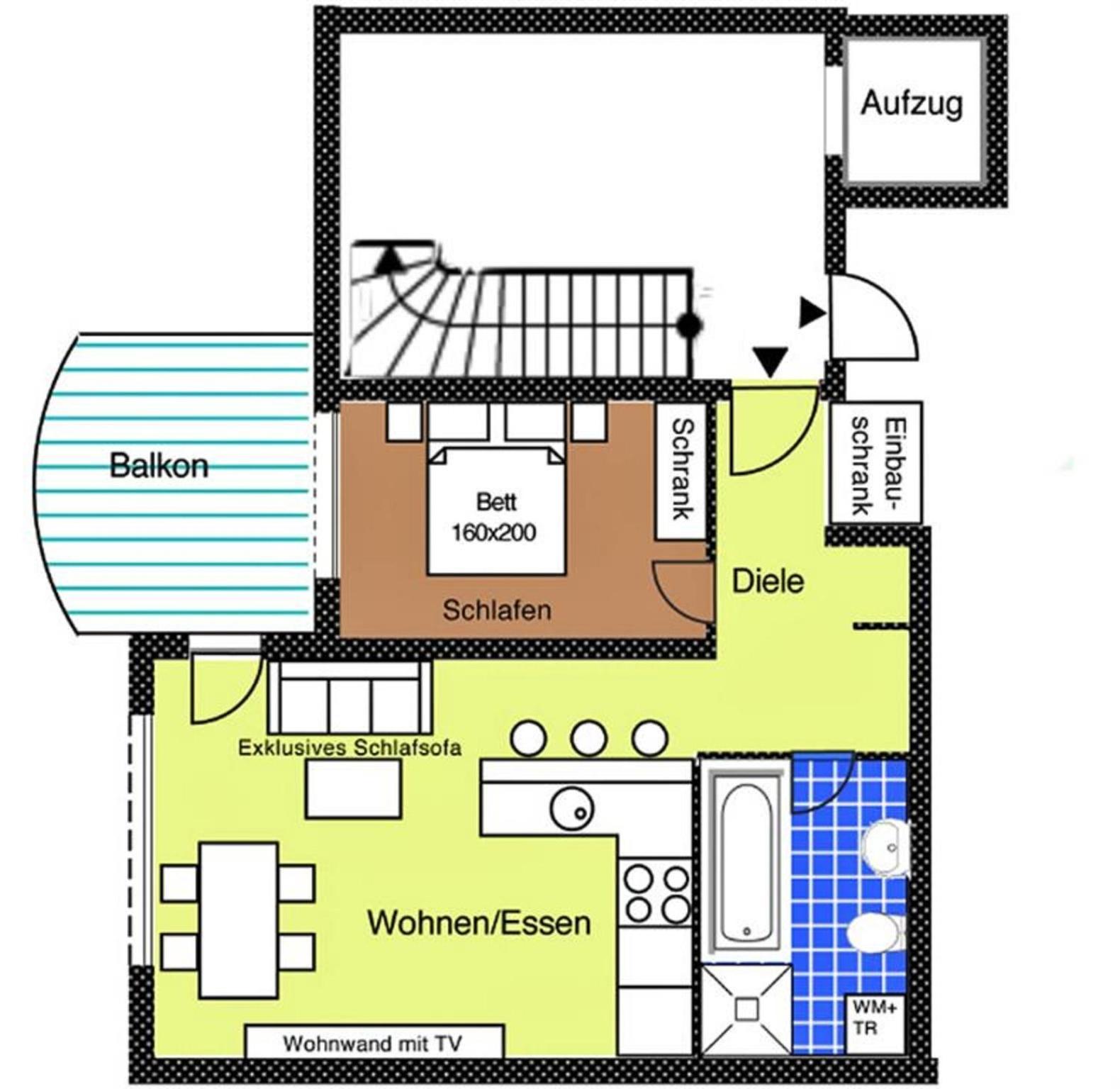 Ferien Im Maigen Apartment Tunsdorf Bagian luar foto